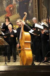 „Eine italienische Brise“: Berliner Vokalkreis brilliert am 2. Juni mit Heinrich Schütz-Programm im Baumschulenweg. Foto: Jürgen Bosenius / Kirchenkreis Berlin Süd-Ost