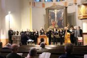 „Eine italienische Brise“: Berliner Vokalkreis brilliert am 2. Juni mit Heinrich Schütz-Programm im Baumschulenweg. Foto: Jürgen Bosenius / Kirchenkreis Berlin Süd-Ost