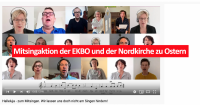 Mitsingaktion der EKBO und der Nordkirche zu Ostern