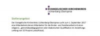 Stellenausschreibung