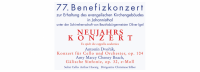 Neujahrskonzert am Sonntag, 22. Januar 2023, 17 Uhr in der Ev. Kirche Berlin-Johannisthal – 77. Benefizkonzert zur Erhaltung des ev. Kirchengebäudes in Johannisthal: capella academica unter Leitung von Christiane Silber