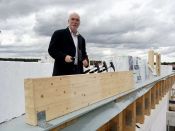 „Zeichen der Hoffnung“ – Richtfest für Kita auf dem Butenfeld in Fredersdorf-Vogelsdorf mit vielen Gästen. Foto: Ev. Kirchenkreis Berlin Süd-Ost
