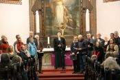 Ev. Paul-Gerhardt-Kirchengemeinde Lichtenberg: Auf Wiedersehen, Pfarrerin Sapna Joshi! Foto: Jürgen Bosenius