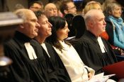 Ev. Paul-Gerhardt-Kirchengemeinde Lichtenberg: Auf Wiedersehen, Pfarrerin Sapna Joshi! Foto: Jürgen Bosenius