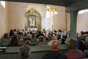 Von Rummelsburg nach Münchehofe: 327 Orgelpfeifen haben in der Dorfkirche ein neues Zuhause gefunden. Foto: Jürgen Bosenius / Kirchenkreis Berlin Süd-Ost