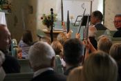 Von Rummelsburg nach Münchehofe: 327 Orgelpfeifen haben in der Dorfkirche ein neues Zuhause gefunden. Foto: Jürgen Bosenius / Kirchenkreis Berlin Süd-Ost