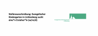 Stellenausschreibung: Ev. Kindergarten in Lichtenberg sucht eine*n Erzieher*in (w/m/d)