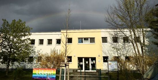 Doppelter Regenbogen in Friedrichshagen. Foto: Elvira Klette