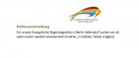 Evangelische Regenbogenkita in Berlin-Hellersdorf sucht ab sofort eine/n staatlich anerkannte/n Erzieher/in