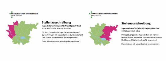 Stellenausschreibungen: Dir liegt Evangelische Jugendarbeit am Herzen! Du hast Power, mit neuen Formen durchzustarten! Und kannst Mitarbeitende dafür begeistern! Dann müssen wir uns unbedingt kennenlernen.