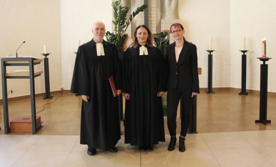 Ev. Kirchengemeinde Berlin-Marzahn/Nord: Auf Wiedersehen, Pfarrerin Swetlana Bossauer! Foto: Jürgen Bosenius / Kirchenkreis Berlin Süd-Ost