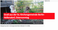 Gruß aus der Ev. Kirchengemeinde Berlin-Hellersdorf, Ostersonntag