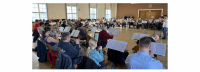 Bläserworkshop mit Martin Reuthner im Haus des Kirchenkreises. Foto: ekbso.de