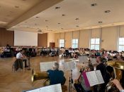 Bläserworkshop mit Martin Reuthner im Haus des Kirchenkreises. Foto: ekbso.de