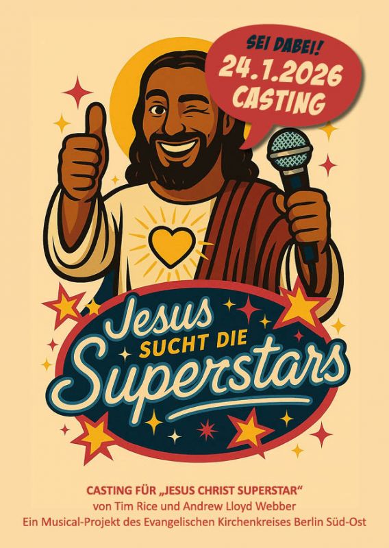 Jesus sucht die Superstars